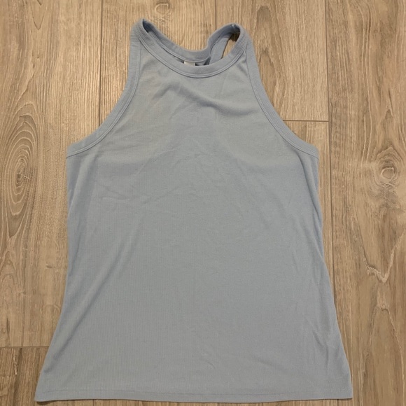 2 tank tops- Black and Light Blue - Picture 2 of 2